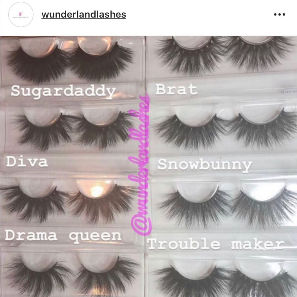 25mm mink lashes 10$ 2 for $8